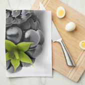 Zwei BlackBerry Geschirrtuch (Viertel Falte)