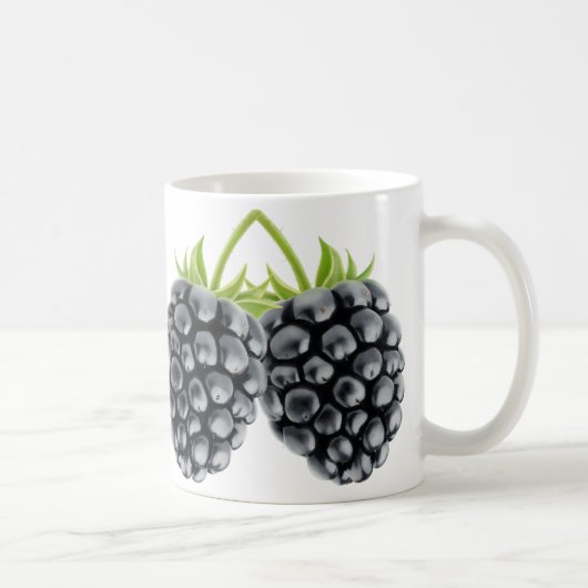 Zwei BlackBerry Kaffeetasse (Rechts)