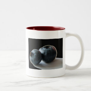 Zwei Blau-Tasse Zweifarbige Tasse