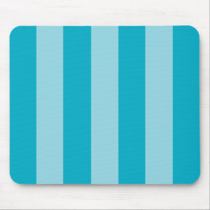 Zwei blaue Farbtöne gestreift Mousepad