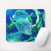 Zwei blaue Fische Mousepad (Mit Mouse)
