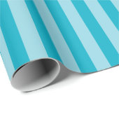Zwei blaue Streifen Geschenkpapier (Rolleneckpunkt)