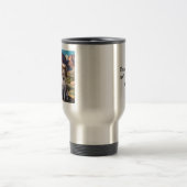 Zwei Blenheim Cavalier King Charles Spaniels Wande Reisebecher (Mittel)