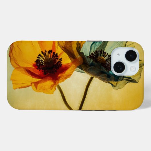 Zwei Blume Case-Mate iPhone Hülle (Rückseite (Horizontal))
