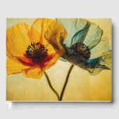 Zwei Blume Gästebuch (Vorderseite)