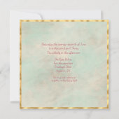 Zwei Blume in Lesbian Einladung (Rückseite)