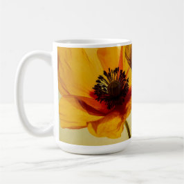 Zwei Blume Kaffeetasse