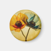 Zwei Blume Magnet (Vorne)