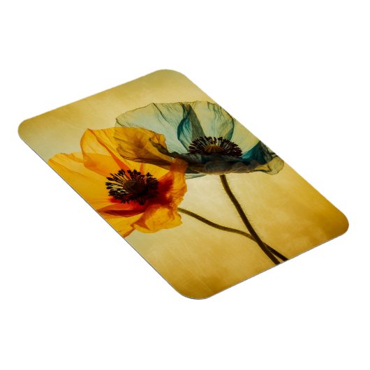 Zwei Blume Magnet (Rechte Seite)