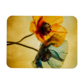 Zwei Blume Magnet (Horizontal)