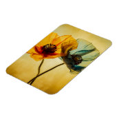 Zwei Blume Magnet (Linke Seite)