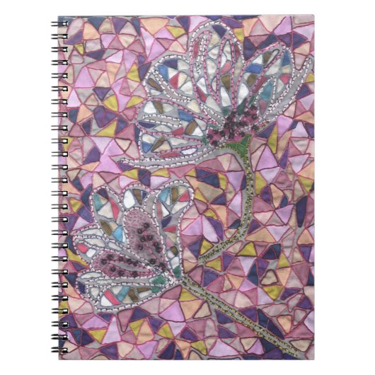 Zwei Blume Notizblock (Vorderseite)