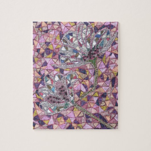 Zwei Blume Puzzle (Vertikal)