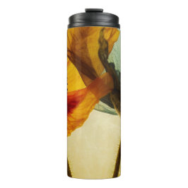 Zwei Blume Thermosbecher