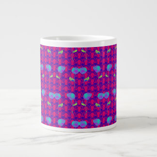 Zwei Blumen Becherblumen Jumbo-Tasse