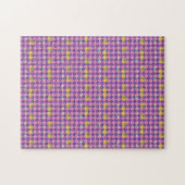 Zwei Blumen Diamanten Puzzle (Horizontal)