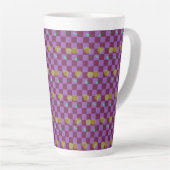 Zwei Blumen Quadrate Milchtasse (Rechte Ecke)