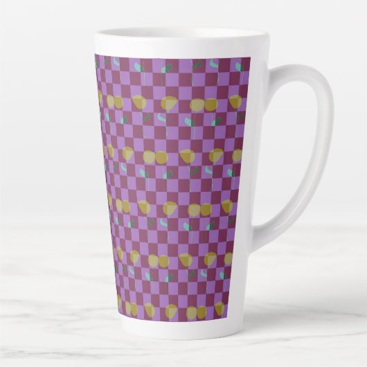 Zwei Blumen Quadrate Milchtasse (Rechts)