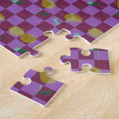 Zwei Blumen Quadrate Puzzle (Seite)
