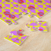 Zwei Blumenrosen Puzzle (Seite)