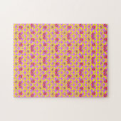 Zwei Blumenrosen Puzzle (Horizontal)