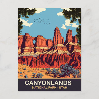 Zwei Bob, Canyonlands, Utah, Reisen Postkarte