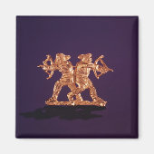 Zwei Bogenschützen Magnet (Vorne)