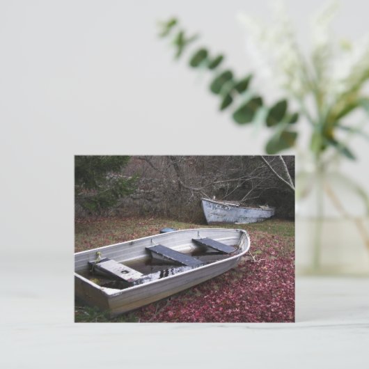 Zwei Boote Postkarte (Stehend Vorderseite)