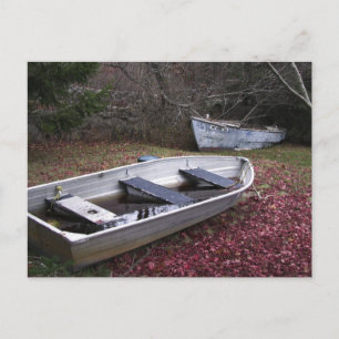 Zwei Boote Postkarte