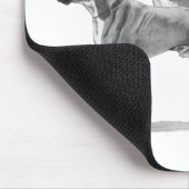 Zwei Boxer-Hunde Mousepad (Ecke)