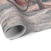 Zwei braune Tischdecken im Freien Geschenkpapier (Rolleneckpunkt)