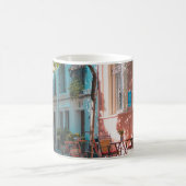 Zwei braune Tischdecken im Freien Kaffeetasse (Mittel)