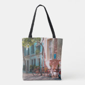 Zwei braune Tischdecken im Freien Tasche (Rückseite)