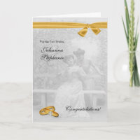 Zwei Brides Gay Wedding Gratulation