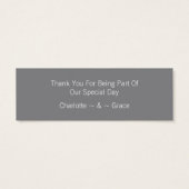 Zwei Brides gratis Drink auf uns (Lilac und Gray) (Rückseite)