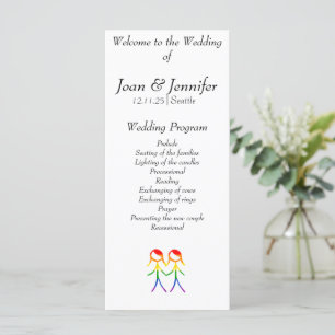 Zwei Brides-Rainbow-Liebe