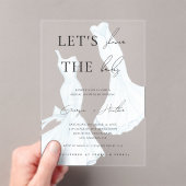 Zwei Brillen LGBTQ Aquarellkleid Brautparty Acryleinladungen (Insitu (Handheld))