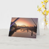 Zwei Brücken Karte (Gelbe Blume)