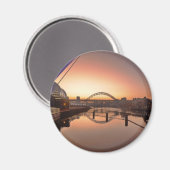 Zwei Brücken Magnet (Vorderseite/Rückseite)