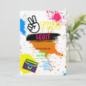 ZWEI BÜCHER, DIE 2. EINLADUNG (Stehend Vorderseite)