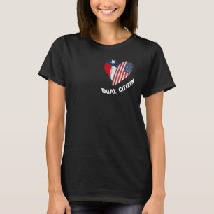 Zwei Bürger Texas Texan Liebe Unabhängigkeit T-Shirt