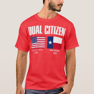 Zwei Bürger texas Unabhängigkeit Krieg Freiheit vi T-Shirt