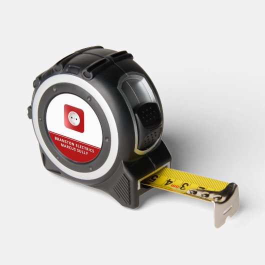 Zwei Button Power Sockel, Elektrischer Maßband (Winkel)