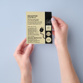 Zwei Button Power Socket & Plug, elektrische Anzei Flyer (Gruppe)