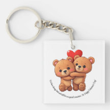 Zwei Cartoon müssen umarmt werden.