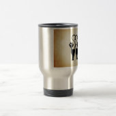 Zwei Cat-Silhouette Reisebecher (Mittel)