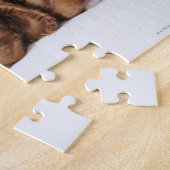 Zwei Cavalier King Charles Spaniel Welpen Puzzle (Seite)