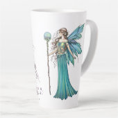 Zwei Celestis von Molly Harrison Art Milchtasse (Rechte Ecke)