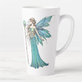 Zwei Celestis von Molly Harrison Art Milchtasse (Rechts)