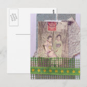 Zwei Cent ATC Postkarte (Vorne/Hinten)